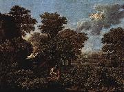 Nicolas Poussin Le Printemps ou Le Paradis terrestre oil painting on canvas